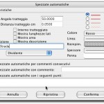 Generazione automatica di contorni e spezzate